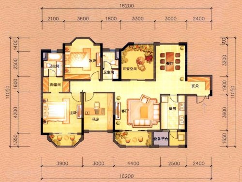 置信丽都花园丽府户型图