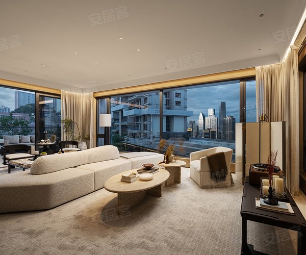 联发嘉和府建面185奇数层，联发嘉和府4室2厅3卫1厨约185.00平米户型图，朝南朝向 - 重庆安居客