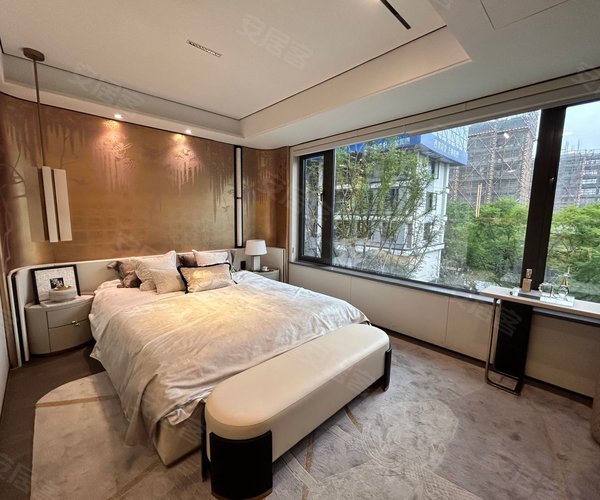 保利西堂和煦B户型,保利西堂和煦4室2厅2卫2厨约127.00平米户型图,朝西南朝向 - 成都安居客
