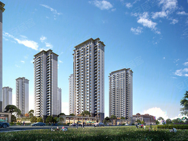 远洋山水楼盘建筑物外景