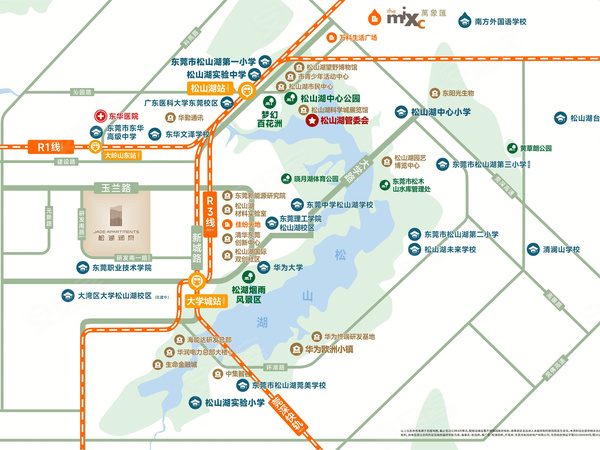 华润置地松湖润府,东莞华润置地松湖润府房价,楼盘户型,周边配套,交通地图,玉兰路与新城大道交汇处(国际创新创业社区旁) - 安居客