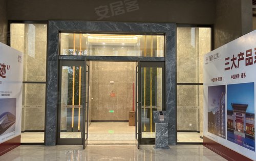 小区独栋分布一楼大堂全架空层用于泛会所设置大堂层高大气威武