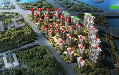 碧桂园天琴湾动态:天琴湾沙盘图-郑州安居客