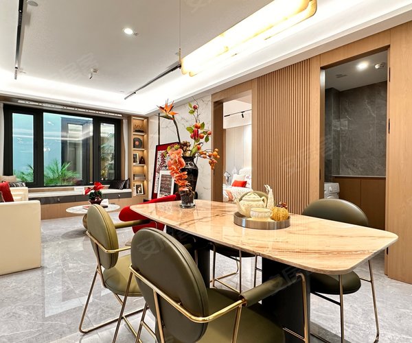 住总·清樾府B1户型,住总·清樾府3室2厅2卫1厨约103.00平米户型图,朝南北朝向 - 北京安居客
