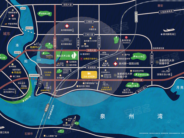 保利时光印象楼盘区位规划