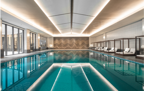 会所里面的泳池