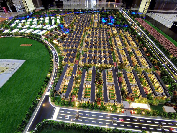 佘山玺樾规划沙盘