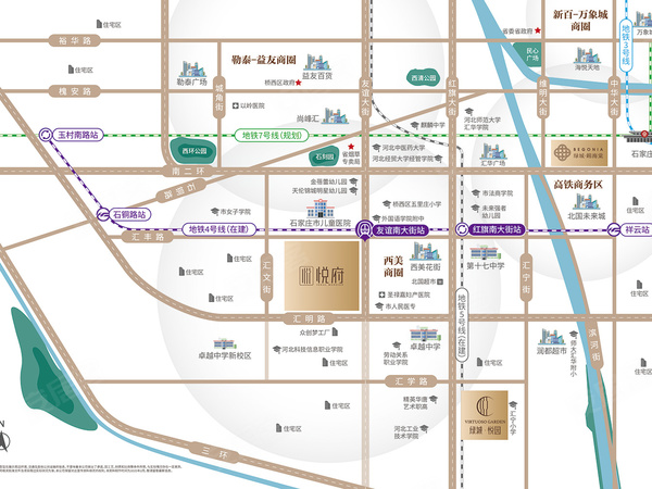 悦府,石家庄悦府房价,楼盘户型,周边配套,交通地图,友谊大街与汇明路交口西北角 - 安居客