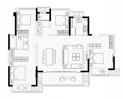 建发阳光城璞悦户型图