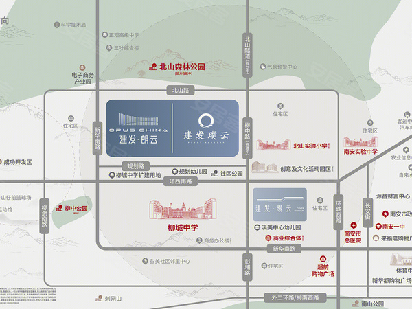 建发璞玥云山/璞云/朗云，南安建发璞玥云山/璞云/朗云房价，楼盘户型，周边配套，交通地图，柳中路与北山路交汇处 - 安居客