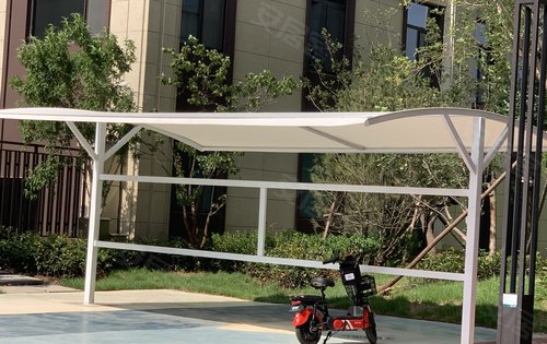 四季印象绿化展示,公共停车棚