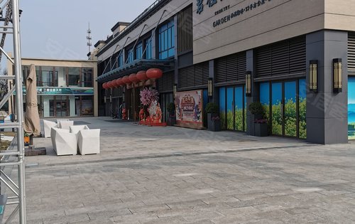 碧桂园西湖售楼部雨过天晴了适合来看房欢迎咨询