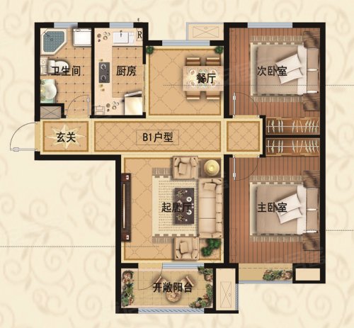 磊鑫伊顿阳光户型图