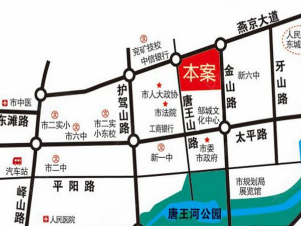 世纪国宏,邹城世纪国宏房价,楼盘户型,周边配套,交通地图,钢山街道