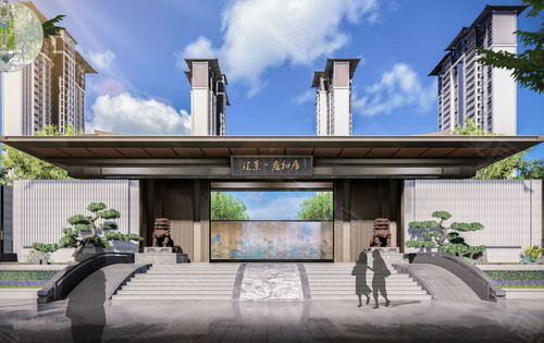 汇景雍和居动态:一进门庭,二进回廊,三进中庭,四进宅院,五进游园-郴州