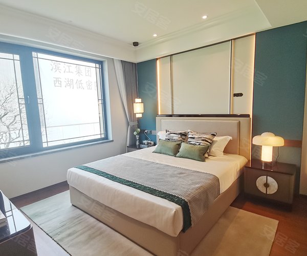 滨江溪映听庐C1下叠259方户型，滨江溪映听庐别墅约259.00平米户型图，朝南朝向 - 杭州安居客