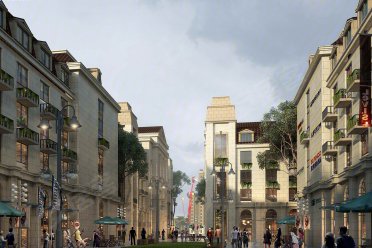 合肥肥西县繁华大道西1668华商里商寓楼盘新房真实图片