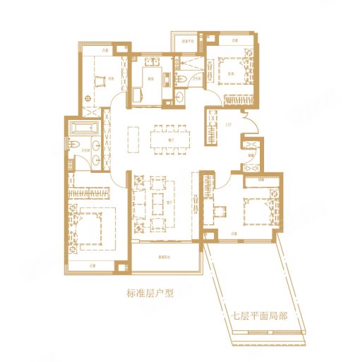 金地天境户型图