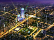 西安经济开发区文景路沿线一方中港国际楼盘新房真实图片