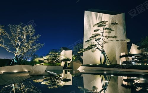 绿城·清水湾动态:小区园林景观实景拍摄-西安安居客