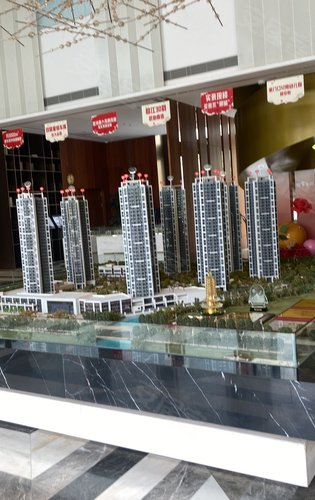 牧云左岸公馆动态:楼盘沙盘实景,低密度改善社区-惠州安居客