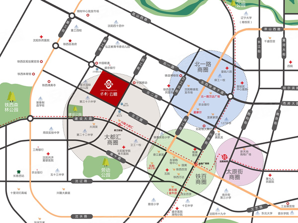 保利云禧,沈阳保利云禧房价,楼盘户型,周边配套,交通地图,北二西路与北启工街交汇处 - 安居客