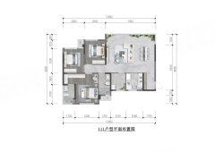 绵阳邦泰臻境户型图，绵阳邦泰臻境房型图，邦泰臻境原始户型图大全 - 安居客