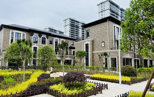 新中式大门 中式园林绿化