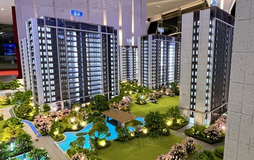 商城嘉瑞华庭动态:宽阔楼间距,推窗便是公园般园林景观-义乌安居客