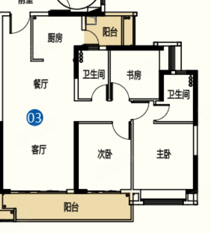 敏捷悦江府户型图