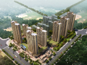 蚌埠龙子湖区二钢大润发商圈佰亿城市之光楼盘新房真实图片