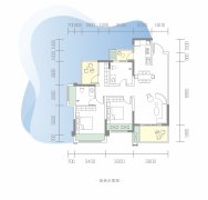 绵阳九洲江渚户型图,绵阳九洲江渚房型图,九洲江渚原始户型图大全 - 安居客