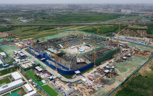 西咸新区泾河新城体育中心项目综合性大型体育场馆将带动与服务大西安