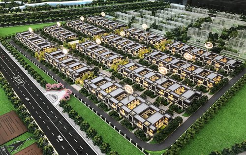 凯旋门城市展厅开放啦潘安湖合院别墅禹洲鹭湖朗廷