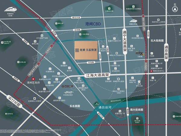 龙湖-天宸原著,南通龙湖-天宸原著房价,楼盘户型,周边配套,交通地图,永怡路 - 安居客