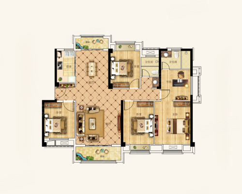 黄石中都巴黎城户型图