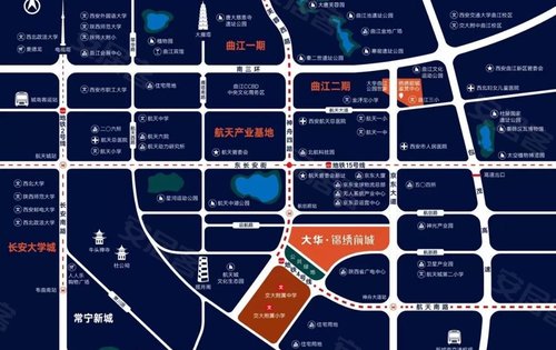 前城(大华·翰林华府二三期a区)六栋洋房即将开始登记,园区中心位置