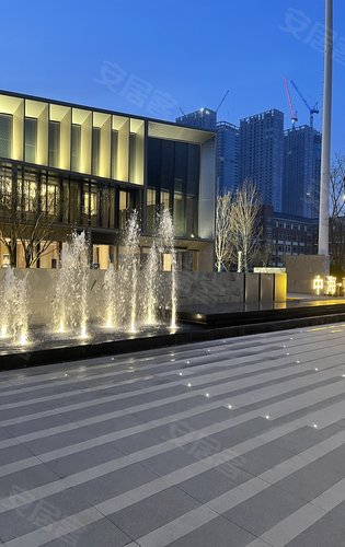 中海东港入户园林景观实景图星辰艺术馆