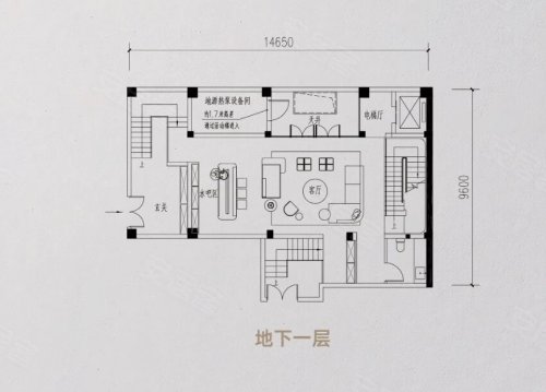 和家园玺园·大院香璋201方户型，和家园玺园·大院香璋别墅约201.00平米户型图，朝南朝向 - 杭州安居客