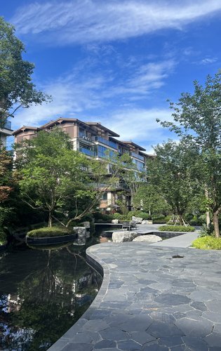 龙湖芳树晴川动态:龙湖芳树晴川外立面实拍图片