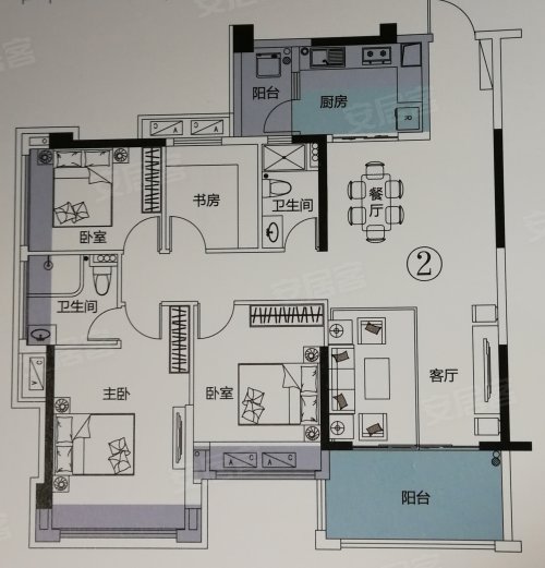 南国豪苑户型图
