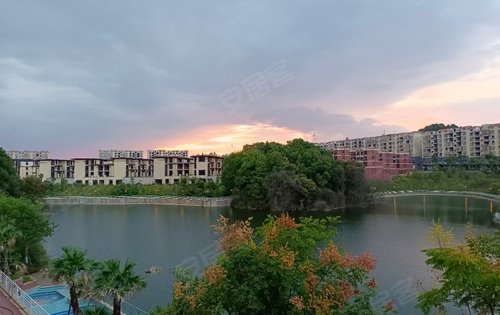 润达美墅·山屿湖动态:美墅小区夕阳-宜春安居客