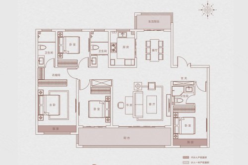 建业神火江山府户型图
