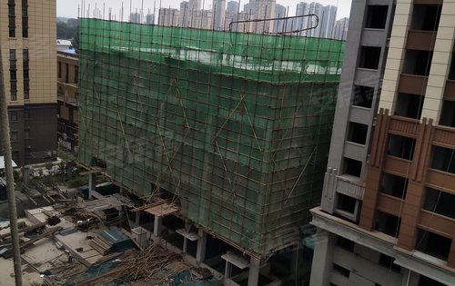 凯龙沄枫动态:凯龙沄枫商业楼施工中-安阳安居客