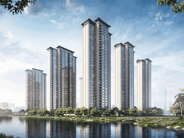 建发龙湖书香府楼盘建筑物外景