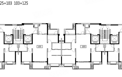 一梯一户,纯板楼的设计,送您一个入户大厅,保证你的私密性.