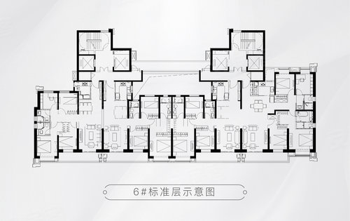 12栋楼盘平面图图片