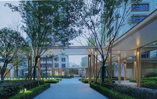 尚城国际动态:小区全区覆盖风雨连廊-武汉安居客