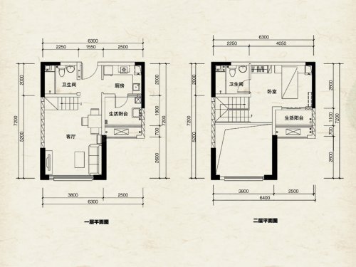 重庆楼盘 九龙坡楼盘 高新区楼盘 半山公馆南 户型图(1/1) 视频加载中