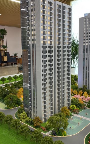 佳悦丽庭开发商售楼处沙盘展示